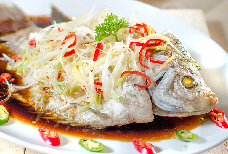 Gurami Kukus Kecap Cak Yu Gurami Kukus Kecap Cak Yu