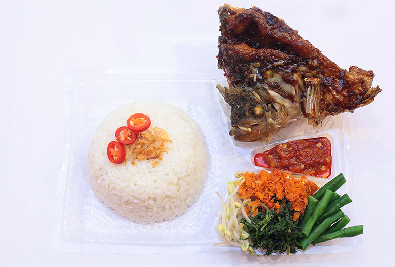 Nasi Kotak Ikan Segar A Cak Yu
